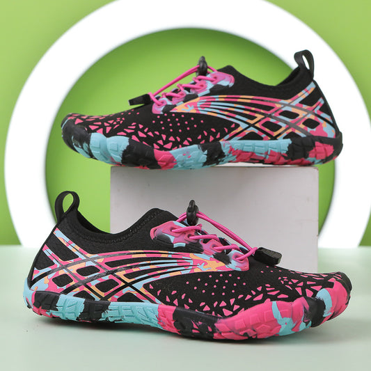 Stepedia Womens Water Shoes New Beach Hiking Water Shoes Swimming Climbing Shoes Five-Toe Men and Women Fitness Outdoor Sports Shoes