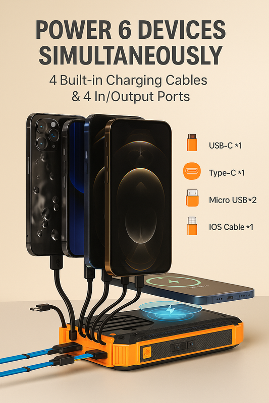 RYNICA Pro Outdoor Solar Power Bank