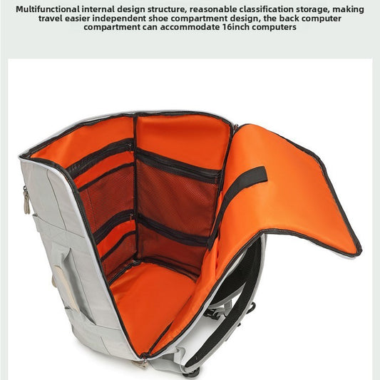 Travel Backpack Men's Backpack Large Capacity Travel BackPack  Women's Dry Wet Separation Luggage Bag