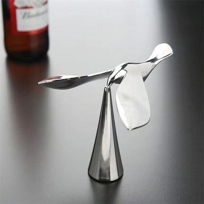 Flying Bird Balancing Bottle Opener, Unbreakable Bird, Balancing Bird, Metal Creative Beer Bottle Opener, Floating Bottle Opener