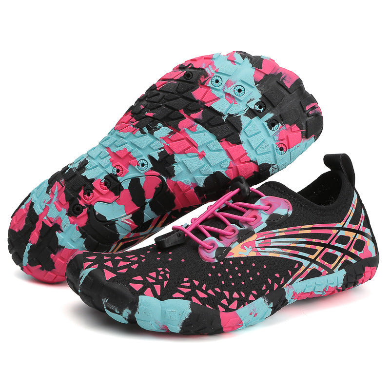 Stepedia Womens Water Shoes New Beach Hiking Water Shoes Swimming Climbing Shoes Five-Toe Men and Women Fitness Outdoor Sports Shoes