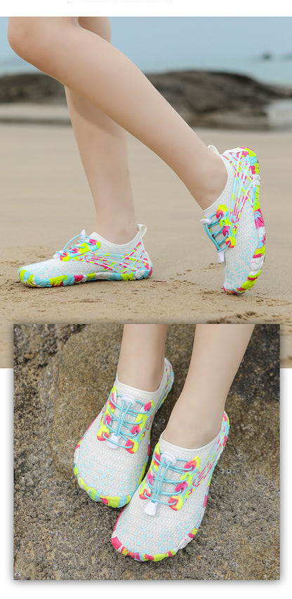 Stepedia Womens Water Shoes New Beach Hiking Water Shoes Swimming Climbing Shoes Five-Toe Men and Women Fitness Outdoor Sports Shoes