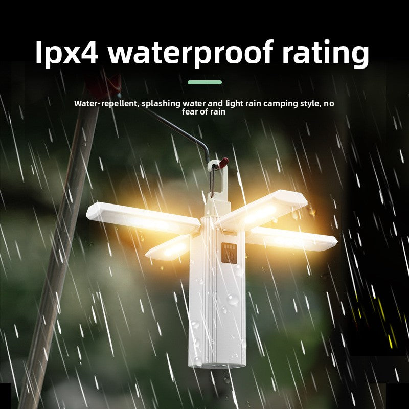 Outdoor Folding Camping Light Foldable Tent Lights for Camping Outdoor Folding Lights,Collapsible Wear-Resistant Outdoor Travel Lights Flashlight for Tent Hiking Camping