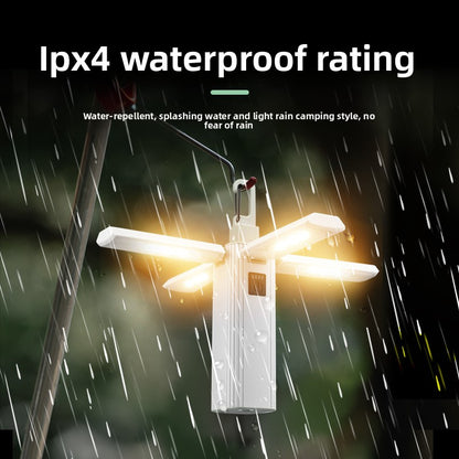Outdoor Folding Camping Light Foldable Tent Lights for Camping Outdoor Folding Lights,Collapsible Wear-Resistant Outdoor Travel Lights Flashlight for Tent Hiking Camping