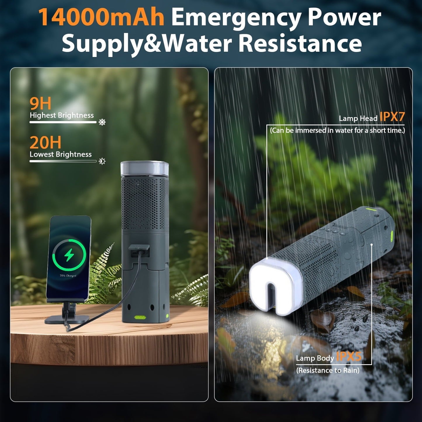 Telescopic Camping Lights