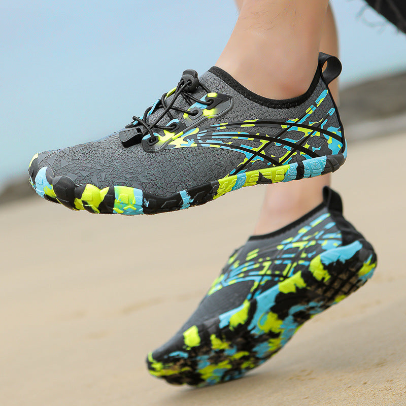 Stepedia Womens Water Shoes New Beach Hiking Water Shoes Swimming Climbing Shoes Five-Toe Men and Women Fitness Outdoor Sports Shoes